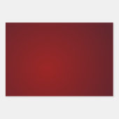 Dieprode koninklijke massieve Kerstmis Inpakpapier Vel (Voorkant)