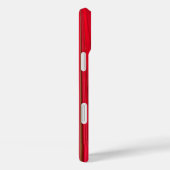 Dieprood | Mooie Rode Textuur Abstracte Kunst Case-Mate iPhone Case (Achterkant / Rechts)