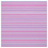 Dieproze, Light Sky Blue en Light Cyan Pattern Stof (Swatch)