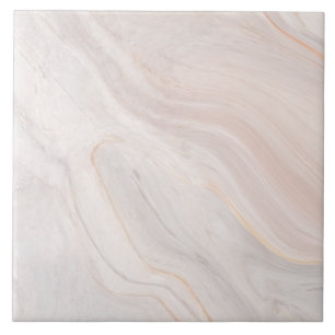 Dieproze marmeren afwerking decoratief 6" vierkant tegeltje
