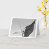 Diepste Condoleances Kaart (Gele Bloem)