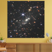 Diepste infraroodAfbeelding van het universum | JW Canvas Afdruk (Insitu (Woonkamer))