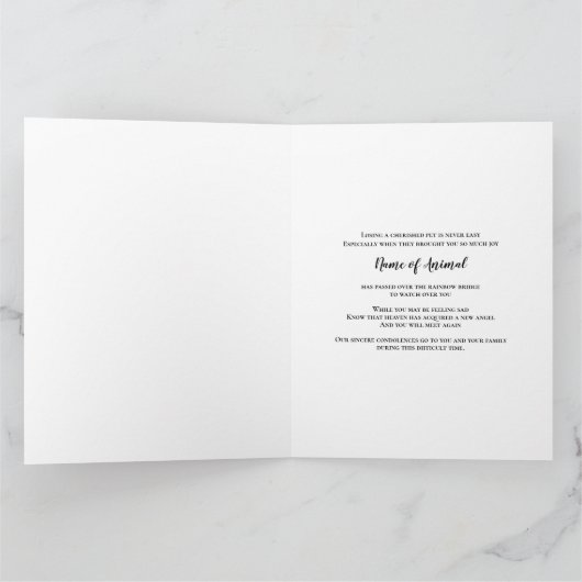 Diepste sympathie blauw diamanten hart | Aangepast Kaart (Binnen)