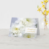 Diepste sympathie Bloemen Kaart (Gele Bloem)