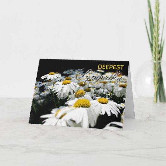 "Diepste sympathie" Gebied van de Kaart van Daisie (Voorkant)