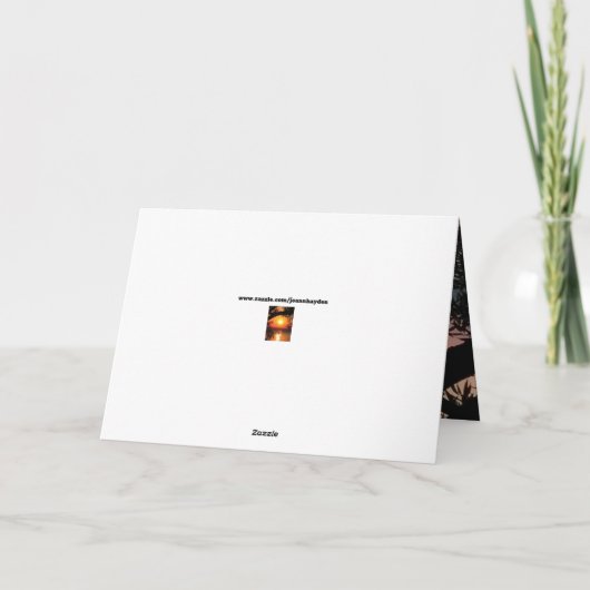 DIEPSTE SYMPATHIE kaart (Achterkant)