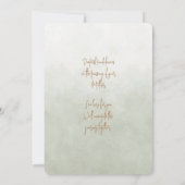 Diepste Sympathie Moeder Nota Kaart Notitiekaartje (Achterkant)