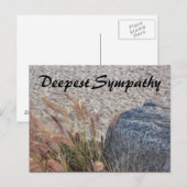 Diepste sympathie voor het strand briefkaart (Voorkant / Achterkant)