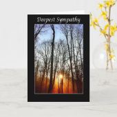 Diepste sympathie Zonneoprichters Kaart (Gele Bloem)