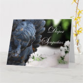 Diepste sympathieën Tuin Sneeuwengel en Duif Kaart (Gele Bloem)