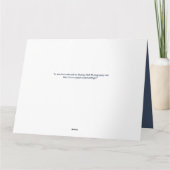 Diepste sympathieën Tuin Sneeuwengel en Duif Kaart (Achterkant)