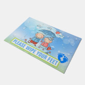 Diepte: 24 x 36-inch deurmat (Schuin)