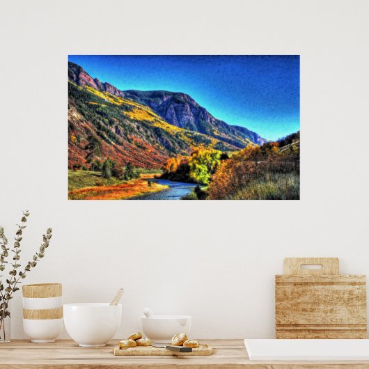 Diepte 38 Bristle Poster (Keuken)