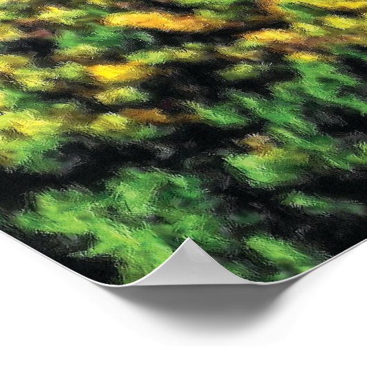 Diepte 70 Bristle oliemyk Poster (Hoek)