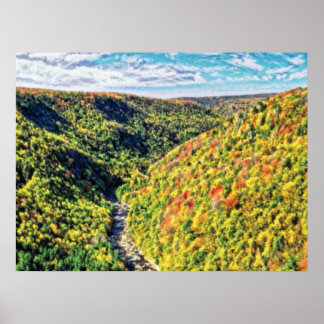 Diepte 70 Bristle oliemyk Poster