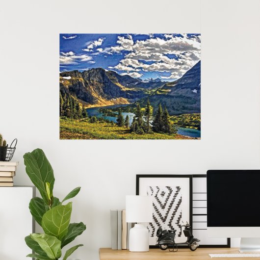 Diepte 84 Schets Poster (Thuiskantoor)