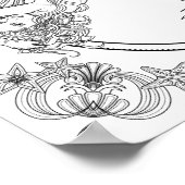 Diepte: DIY Coloring Poster (Hoek)