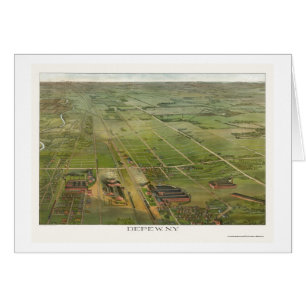 Diepte, NY Panoramic Map - 1898