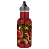 Diepte van een kerstboom, roestvrij staal waterfles (Rechts)