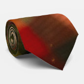 Diepte van een Stropdas met kerstbomen (Opgerold)