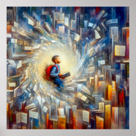 Diepte van ontdekking poster