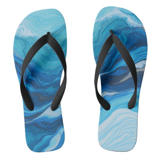 diepten van de oceaan teenslippers (Voetbed)