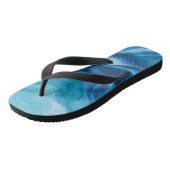 diepten van de oceaan teenslippers (Schuin)