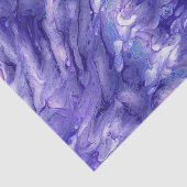 Diepten van Paars galaxy Acrylpoly Pour Tissuepapier (Detail)
