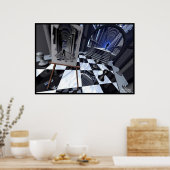 Dieptewaarneming Poster (Keuken)