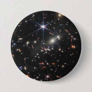 Diepveld-sterrenstelsels Ronde Button 7,6 Cm