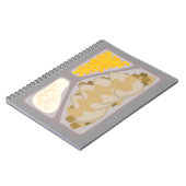 Diepvriesdef voor Epic Kitsch Kunstontwerp Notitieboek (Linkerzijde)