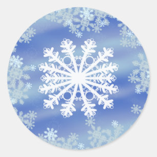 Diepvriesranden III Ronde Sticker