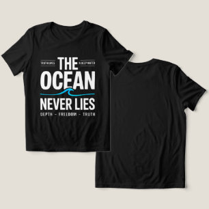 Diepwater Surfer Cadeau voor vrouwen Tri-Blend Shirt