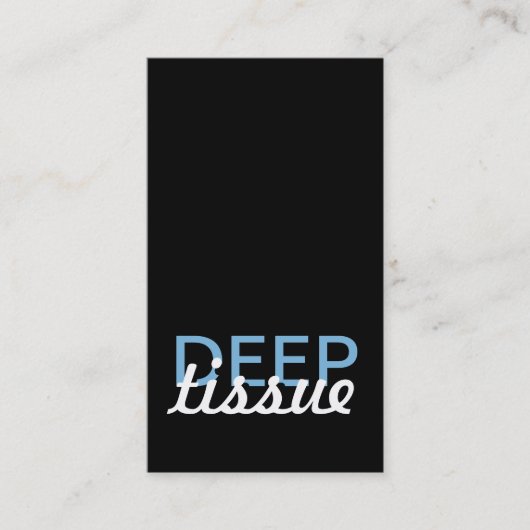 diepweefselmassage-inkeppas klantenkaartje (Voorkant)