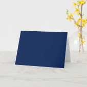 Diepzee Blauw Kaart (Gele Bloem)