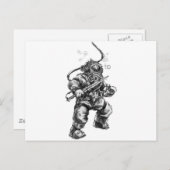 Diepzee Duiker Briefkaart (Voorkant / Achterkant)