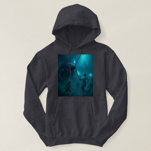 Diepzee Koninkrijk Hoodie (Design voorkant)