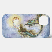 Diepzee Maan Zeemeermin Fantasie Kunst Case-Mate iPhone Case (Achterkant (horizontaal))