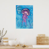 Diepzee Medusa Print (Keuken)