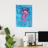 Diepzee Medusa Print (Thuiskantoor)