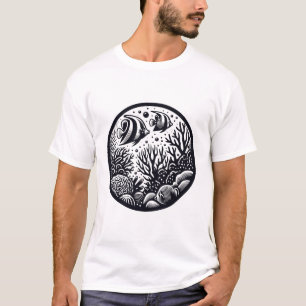 Diepzee vissen. t-shirt
