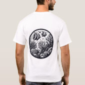 Diepzee vissen. t-shirt (Achterkant)