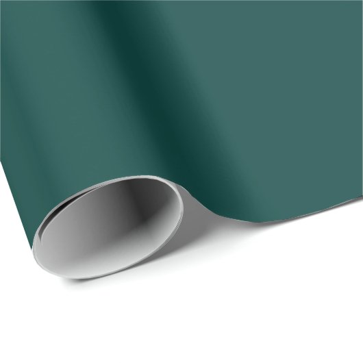 Diepzeegroen Cadeaupapier (Rol Hoek)