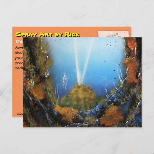 diepzeesignaal briefkaart (Voorkant / Achterkant)