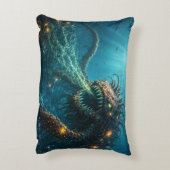 Diepzeeverschrikking Leviathan krolt in bedkussen Accent Kussen (Achterkant (Verticaal))