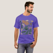Diepzeewezens V2 vintage T-shirt (Voorkant volledig)