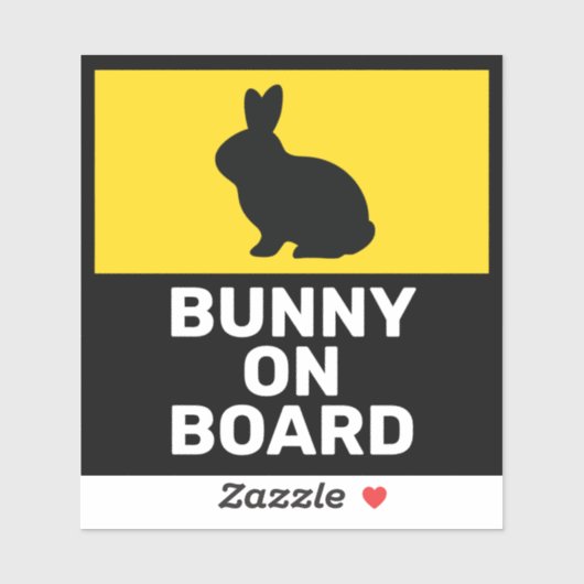 Dier aan boord sticker (Vel)