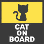 Dier aan boord sticker (Voorkant)