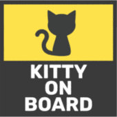 Dier aan boord sticker (Voorkant)