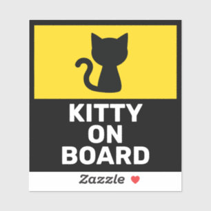 Dier aan boord sticker